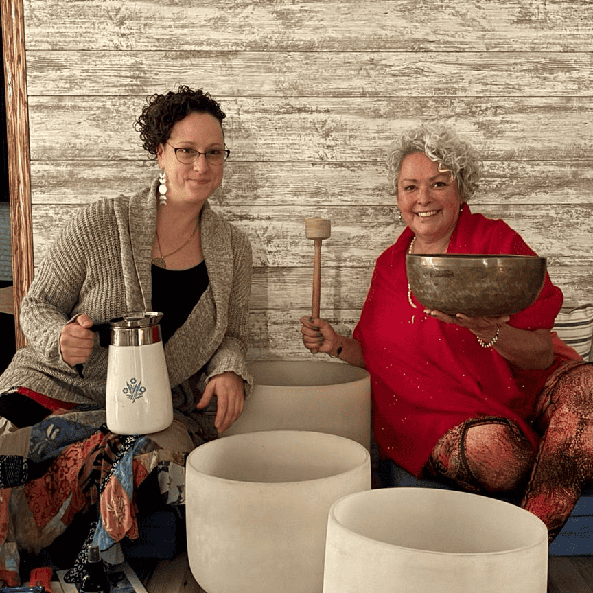 Laura Barna in St. Charles, Illinois leads cacao ceremonies